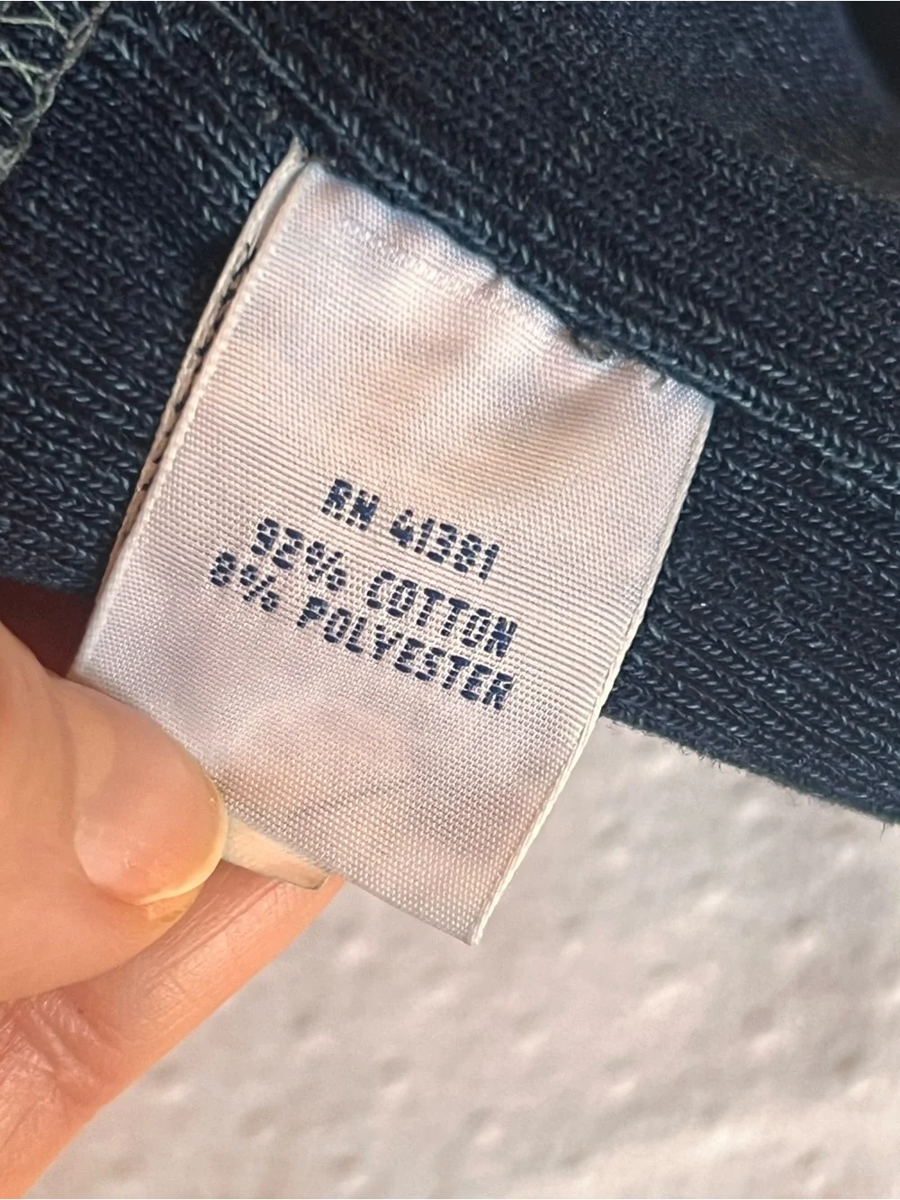 Polo by Ralph Lauren vintage Indigo Knit Pullover Jacket